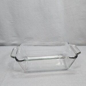 Anchor Hocking Glass Loaf Pan‎ 5x9 Inch 1.5 Quart Baking Dish Oven Safe